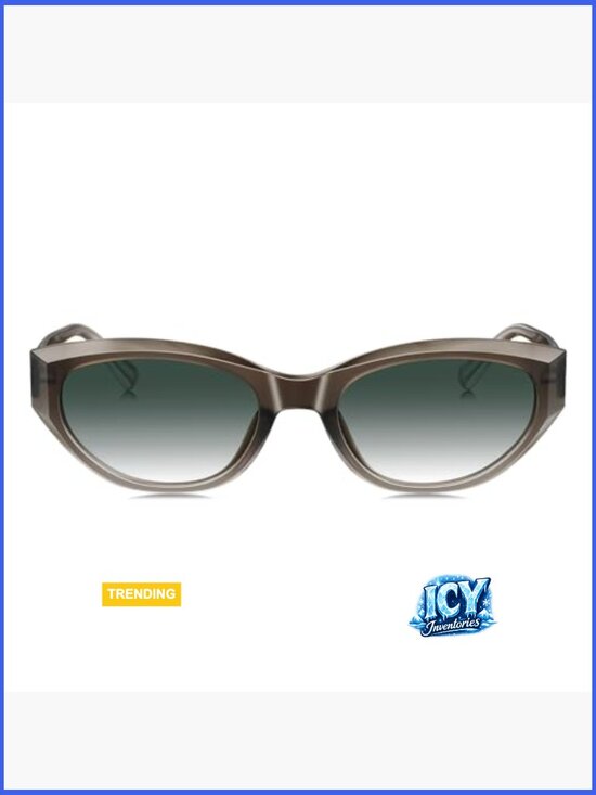 Cat Eye Polarized Sunglasses UV Protection Acetate Retro Narrow main image 4